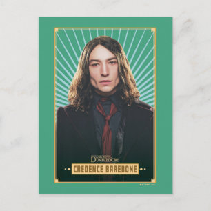 Credence Barebone-Zeichen Grafik Postkarte
