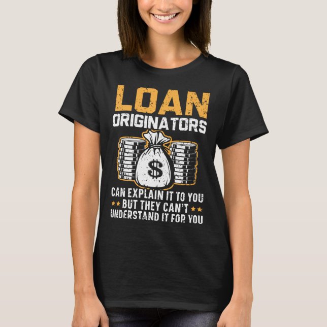 Credit Officer Job Profession Debt Loan Officer  4 T-Shirt (Vorderseite)