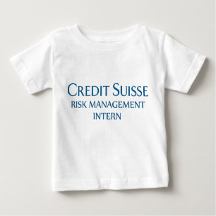 Credit Suisse Risk Management Intern Baby T-shirt