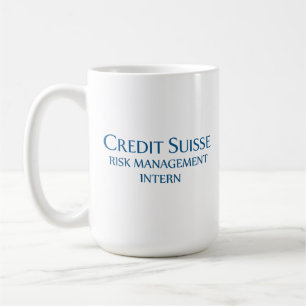 Credit Suisse Risk Management Intern Kaffeetasse