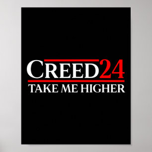 Creed 24 Take Me Higher Flag Usa Amerika Poster