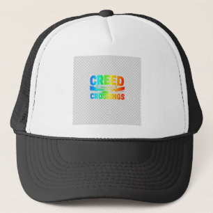 Creed Crossings, T - Shirt Design. Truckerkappe
