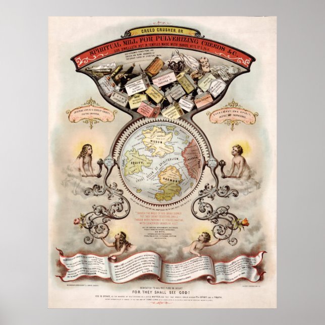 Creed Crusher; eine Mühle zum Pulverieren von Cree Poster (Vorne)