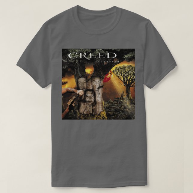 Creed Weathered Geschenk für Männer und Frauen Ges T-Shirt (Design vorne)