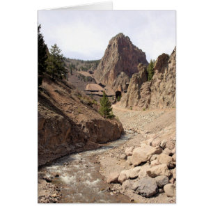 Creede, Colorado-Berg Silberne Mine im Inneren