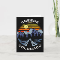 Creede Colorado Gebirge Urlaub Camping Souvenir