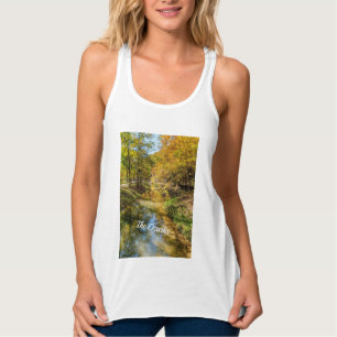 Creek Autumn Reflections Vertikal Tank Top