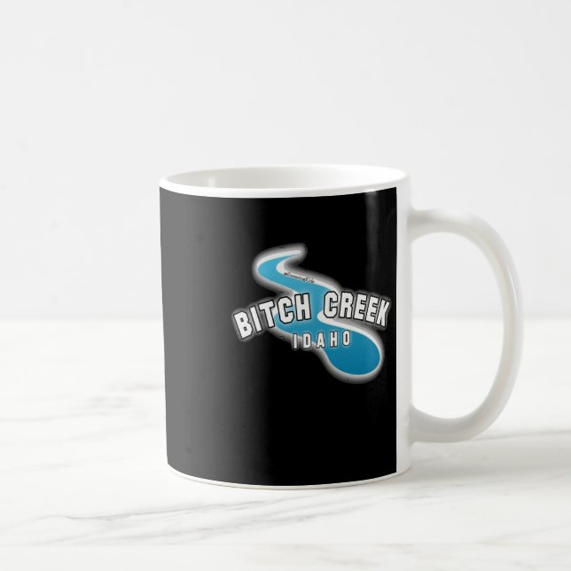 Creek - Idaho Sticker Kaffeetasse (Rechts)