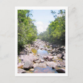 Creek in Venezuela Jungle Landschaft Postkarte