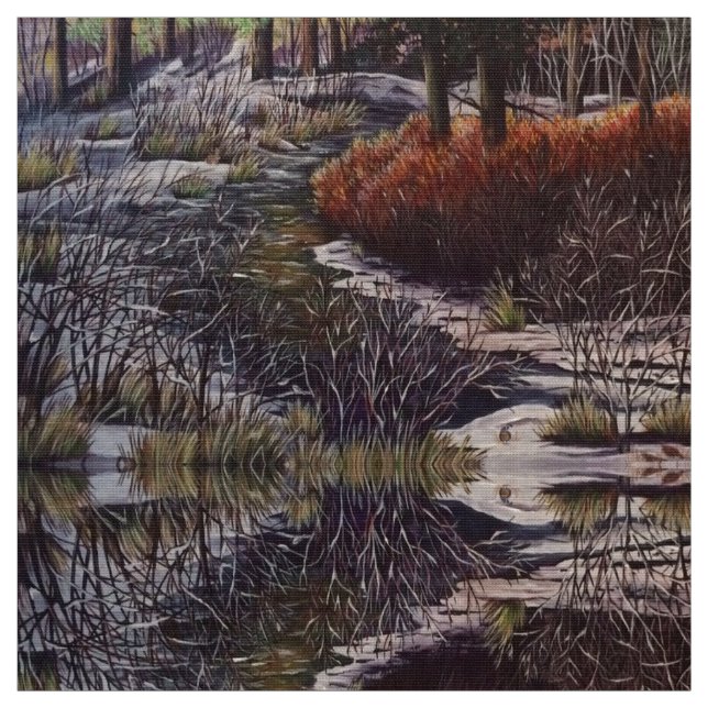 Creek Life Fabric Stoff (Muster)