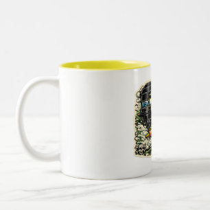 Creek Rat CreekRat Co. Vintage Boot Cartoons Zweifarbige Tasse