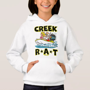 Creekrat Cartoon Studios Creek Rat Flivver Boat Hoodie
