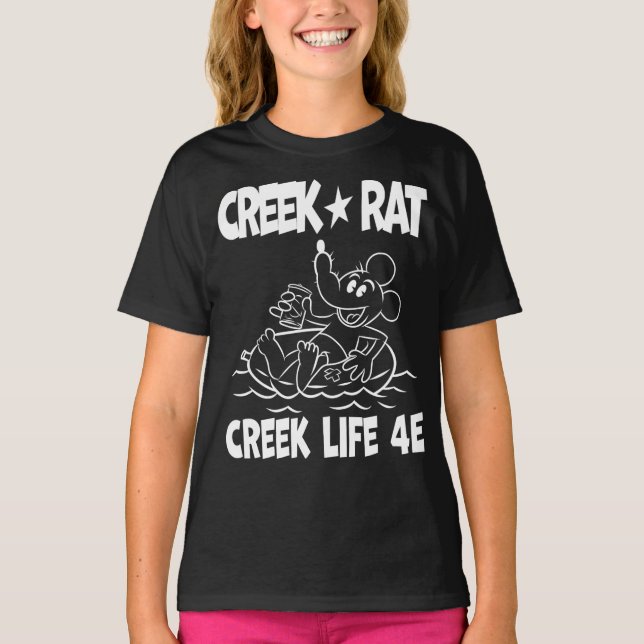 Creekrat Cartoon Studios - Creek Rat T-Shirt (Vorderseite)