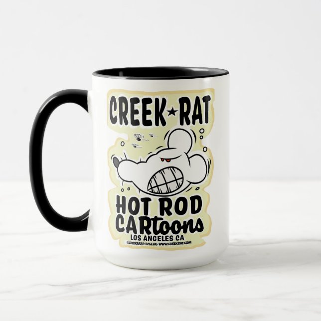 Creekrat Cartoon Studios - Creek Rat Tasse (Links)