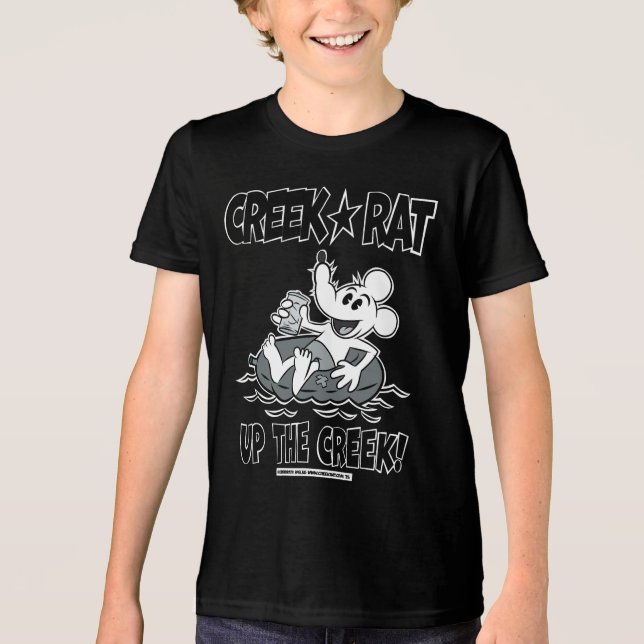 Creekrat Cartoon Studios - Creek Rat Tri-Blend Shirt (Vorderseite)