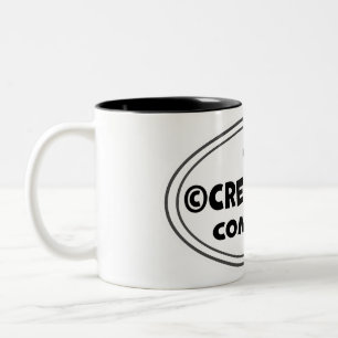 Creekrat Cartoon Studios - Creek Rat Zweifarbige Tasse