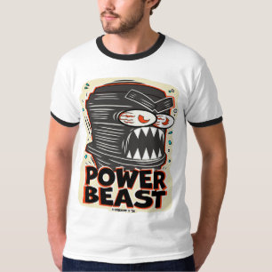 Creekrat Cartoon Studios Power-Biest T-Shirt