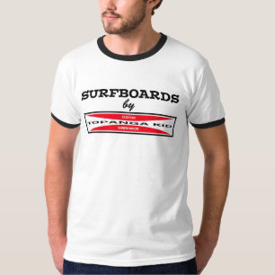 Creekrat Cartoon Studios - Topanga Kid Surfboards T-Shirt