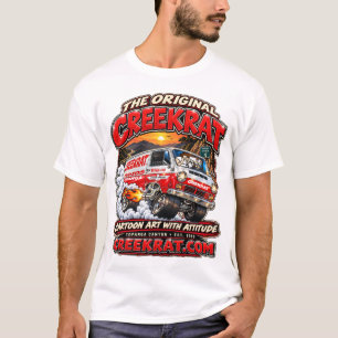 CreekRat   CreekRat Co.   2027 Cartoon-Logo T-Shirt