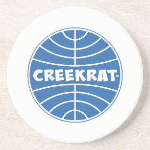 CreekRat® CreekRat Co. Topanga - Malibu - CA Getränkeuntersetzer