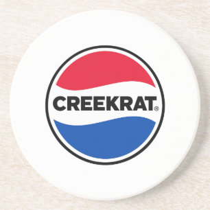 CreekRat®   CreekRat Co.   Topanga - Malibu - CA Getränkeuntersetzer