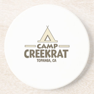 CreekRat®   CreekRat Co.   Topanga - Malibu - CA Getränkeuntersetzer