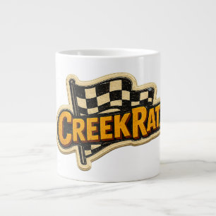 CreekRat®   CreekRat Co.   Topanga - Malibu - CA Jumbo-Tasse
