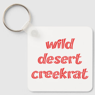 CreekRat® CreekRat Co. Topanga - Malibu - CA Schlüsselanhänger
