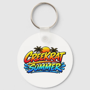 CreekRat® CreekRat Co. Topanga - Malibu - CA Schlüsselanhänger