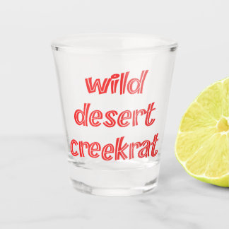 CreekRat® | CreekRat Co. | Topanga - Malibu - CA Schnapsglas