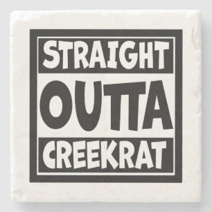CreekRat® CreekRat Co. Topanga - Malibu - CA Steinuntersetzer