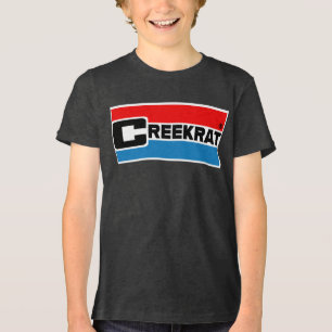 CreekRat Die CreekRat Co. 2026 Markenlogo Tri-Blend Shirt