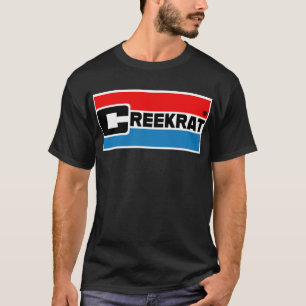 CreekRat Die CreekRat Co. Logo für das Brandin T-Shirt