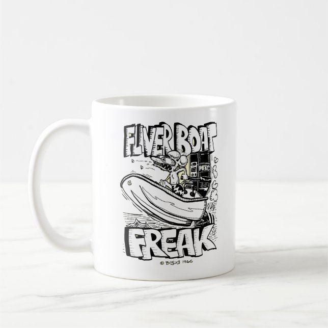 Creekrat Fliver Boat Freak Tasse (Links)