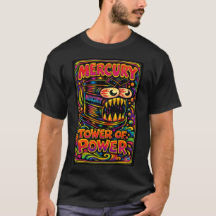 CreekRat® Merkur-Turm der Macht T-Shirt