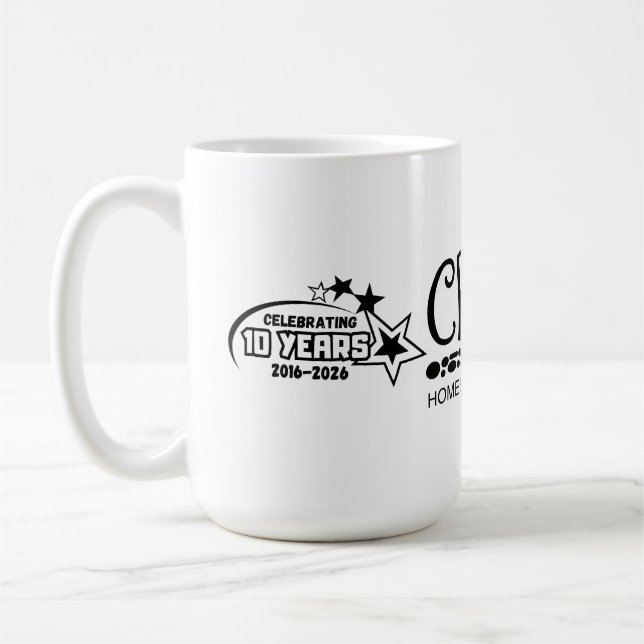 Creekside 10-Jahres-Tasse Kaffeetasse (Links)