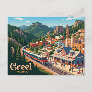 Creel Mexiko Postkarte
