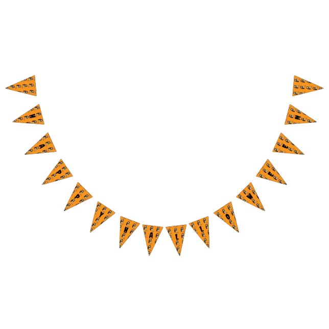 🎃 Creep It Bunting! 🖤 Wimpelkette (Alle)