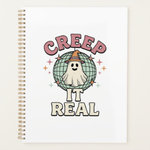 Creep It Real Ghost Disco Halloween-Shirt-Design_1 Planer