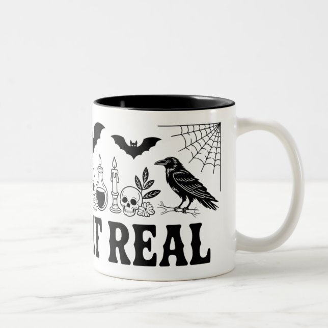 Creep It Real Tasse | Funny Gothic Halloween (Rechts)