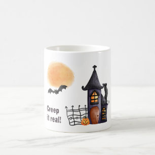 Creep It Real Tasse - Niedlicher Halloween Coffee