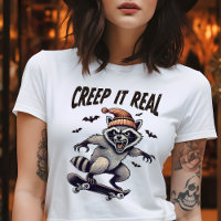 Creep It Real Vintage-Waschbär-Halloween