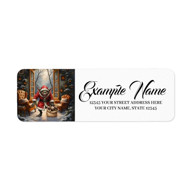 Creepe Christmas Goblin - Dark Fantasy Evil Santa (Vorne)