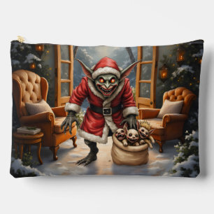 Creepe Christmas Goblin - Dark Fantasy Evil Santa Zubehörtasche