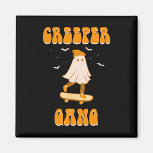 Creeper Gang Geist Skateboard Lustiger Halloween S Magnet