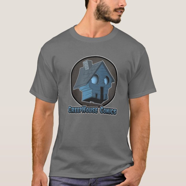 CreepHouse Comic-Logo T-Shirt (Vorderseite)