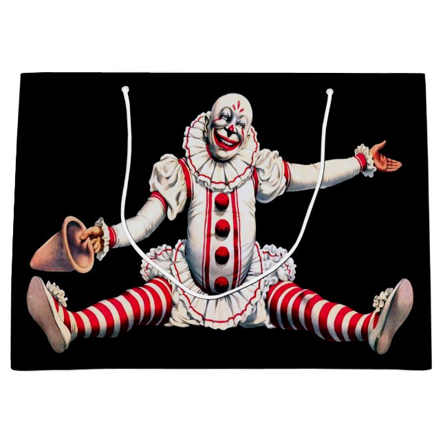 Creepin Clown-Geschenktasche Große Geschenktüte (Vorderseite)
