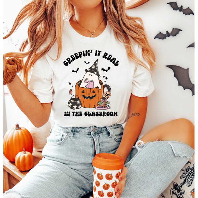 Creepin" Es ist echt im Klassenzimmer Lehrer T-Shirt (Von Creator hochgeladen)