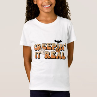 Creepin' It Real Retro Halloween T-Shirt