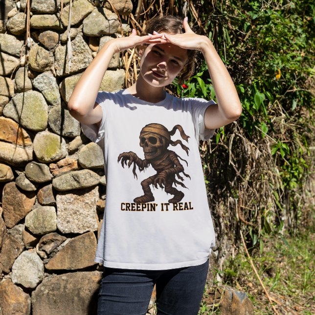 Creepin' it real T-Shirt (Von Creator hochgeladen)